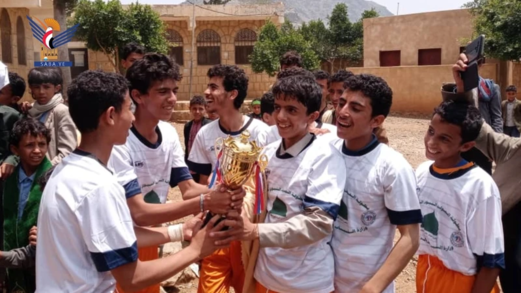 اختتام بطولة الرسول الأكرم لكرة القدم في مديرية السودة بعمران