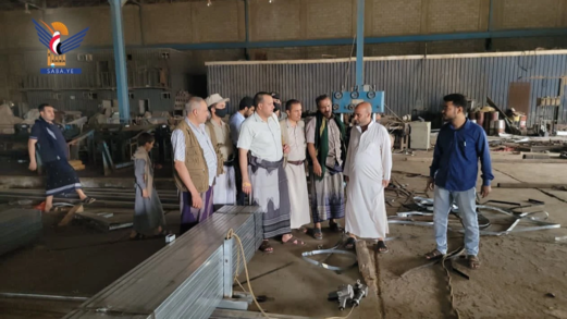 الحديدة.. القائم بأعمال وزير الاقتصاد يزور مصانع قيد الإنشاء وأخرى متعثرة