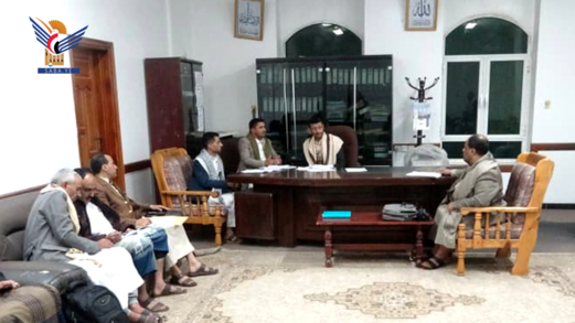 مناقشة أوضاع السجناء في محافظة إب مناقشة أوضاع السجناء في محافظة إب