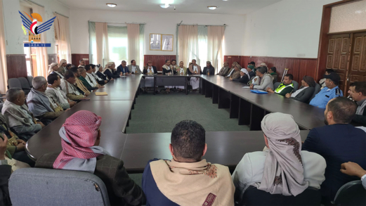 المحويت تناقش التجهيزات والترتيبات لفعالية إحياء ذكرى يوم الولاية