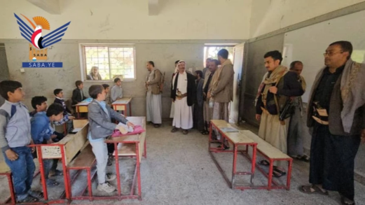 تفقد أنشطة الدورات الصيفية في شبام كوكبان بالمحويت