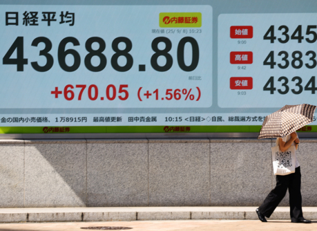 ارتفاع أسعار مؤشرات الأسهم اليابانية ارتفاع أسعار مؤشرات الأسهم اليابانية
