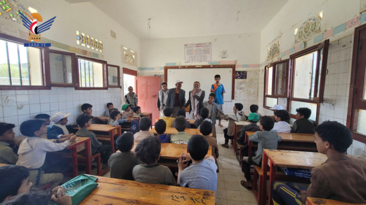 تفقد الدورات الصيفية في قدم بمركز في حجة​