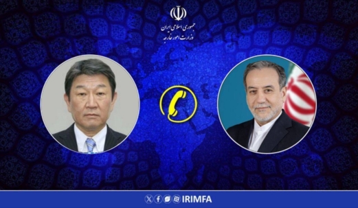 عراقجي يطلع نظيره الياباني على آخر مستجدات جهود إنهاء الحرب المفروضة على إيران