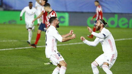 ريال مدريد يهزم أتلتيكو المتصدر بثنائية نظيفة بالدوري الأسباني لكرة القدم
