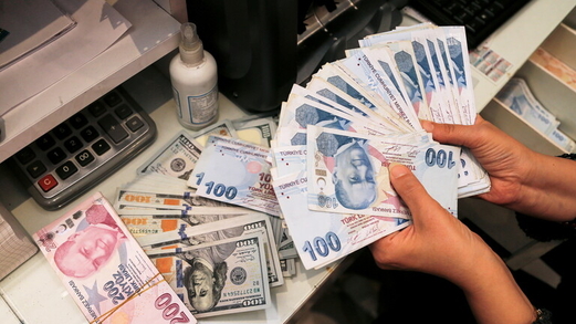 الليرة التركية تهبط إلى أدنى مستوى لها على الإطلاق
