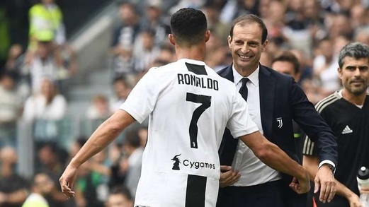مدرب يوفنتوس يغازل برشلونة بوجود رونالدو