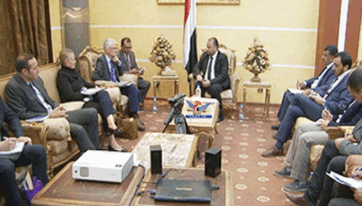 نائب رئيس الوزراء وزير المالية يلتقي وكيل الأمين العام للأمم المتحدة للشؤون الإنسانية