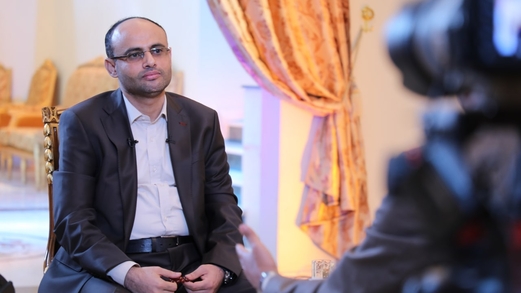 أبرز ما ورد في مقابلة رئيس المجلس السياسي الأعلى مهدي المشاط مع قناة اليمن الفضائية أبرز ما ورد في مقابلة رئيس المجلس السياسي الأعلى مهدي المشاط مع قناة اليمن الفضائية