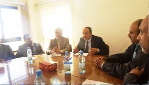 وزير الأشغال يناقش مع قيادة بنك التسليف للإسكان تفعيل دور البنك خدميا