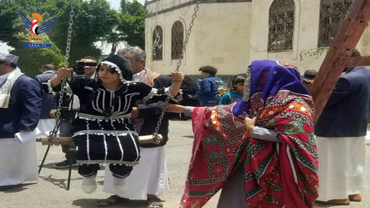 تدشين مهرجان المدرهة السادس بحديقة السبعين بصنعاء