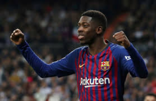 برشلونة يعلن غياب ديمبلي
