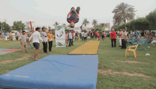 اختتام بطولات الجمباز والمصارعة والباركور على كأس الرئيس الصماد بالحديدة