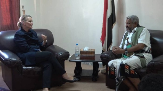 القائم بأعمال محافظ الحديدة يلتقي منسقة الشؤون الإنسانية القائم بأعمال محافظ الحديدة يلتقي منسقة الشؤون الإنسانية