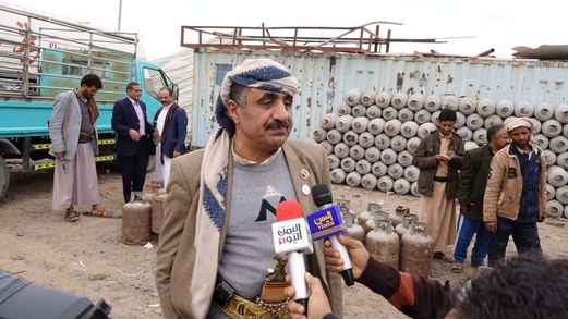 وزير النفط يدشن المرحلة الثانية من استبدال اسطوانات الغاز التالفة وزير النفط يدشن المرحلة الثانية من استبدال اسطوانات الغاز التالفة