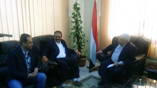 وزير الزراعة يبحث مع الفاو دعم جهود مكافحة الجراد في السهل التهامي وزير الزراعة يبحث مع الفاو دعم جهود مكافحة الجراد في السهل التهامي