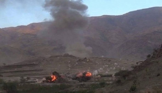 قصف صاروخي ومدفعي على عسير وصعدة قصف صاروخي ومدفعي على عسير وصعدة