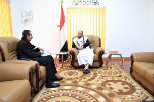 الرئيس المشاط يلتقي نائب رئيس الوزراء لشؤون الدفاع والأمن الرئيس المشاط يلتقي نائب رئيس الوزراء لشؤون الدفاع والأمن