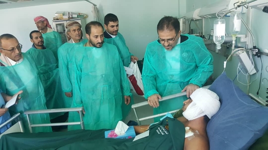 نائب رئيس مجلس النواب يشيد بتضحيات الجرحى والأسرى في سبيل الدفاع عن الوطن نائب رئيس مجلس النواب يشيد بتضحيات الجرحى والأسرى في سبيل الدفاع عن الوطن