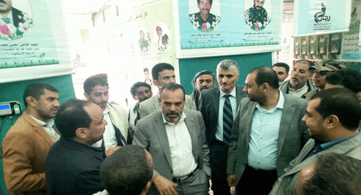 وزير العدل يزور معرض شهداء السلطة القضائية ويتفقد سير العمل بالوزارة