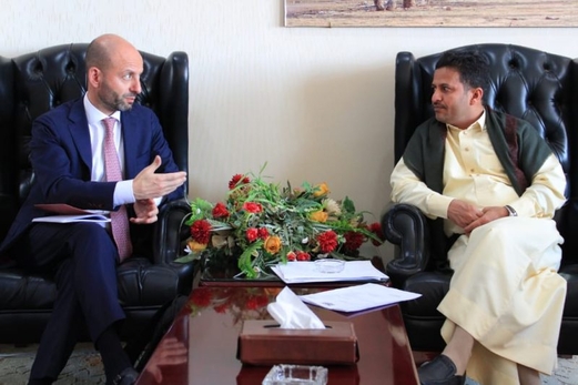 نائب وزير الخارجية يلتقي نائب رئيس بعثة الاتحاد الأوروبي