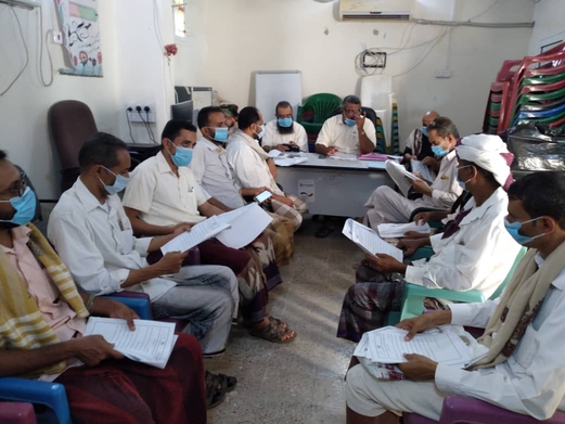 مناقشة الإجراءات الاحترازية لمواجهة كورونا في عدد من المحافظات مناقشة الإجراءات الاحترازية لمواجهة كورونا في عدد من المحافظات