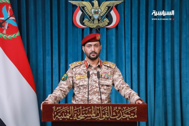 العميد سريع: القوات المسلحة تستهدف تحشيدات وأسلحة تابعة للعدو السعودي ومرتزقته في المخا