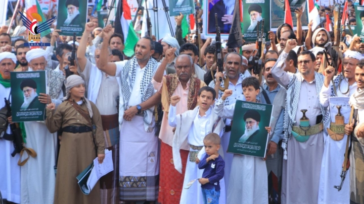 حشود مليونية في 317 ساحة بالحديدة إحياءً ليوم القدس العالمي