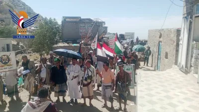 لحج.. وقفات في القبيطة تأكيداً على الجهوزية لمواجهة العدو السعودي