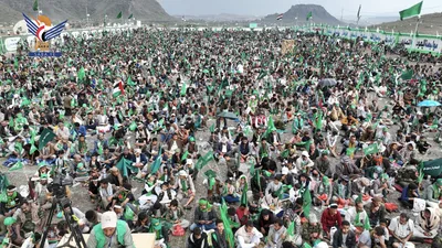 مشهد احتفالي مهيب في الضالع بذكرى المولد المحمدي ​
