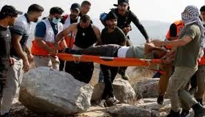 إصابة مواطن فلسطيني برصاص العدو الصهيوني في غزة 