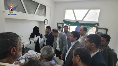 تدشين مخيم طبي مجاني لعلاج الأمراض المزمنة في حجة 