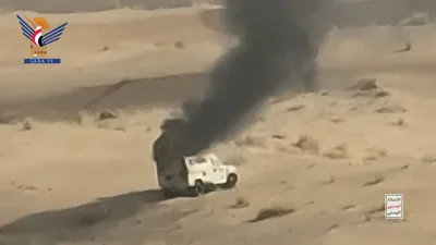 الإعلام الحربي يوزع مشاهد لاستهداف تحشيدات تابعة للعدو السعودي جنوب مأرب