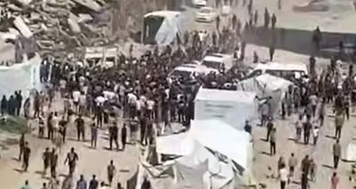 استشهاد فلسطيني وإصابة آخرين بقصف للعدو الإسرائيلي غربي غزة
