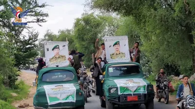 المحويت.. تشييع جثماني الشهيدين القاضي والذيباني في مديرية الرجم