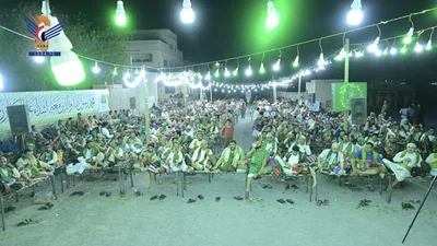 أمسية لأمن المنطقة الشرقية بالحديدة بذكرى المولد النبوي