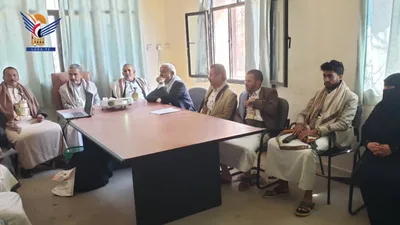ورشة عمل لمناقشة إعداد الخطة الاستراتيجية الثلاثية لمديرية المحويت