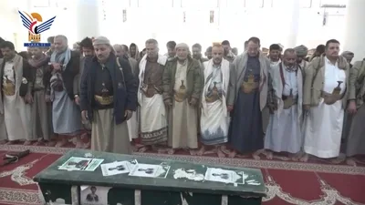 تشييع جثمان الشهيد الرائد الشريف