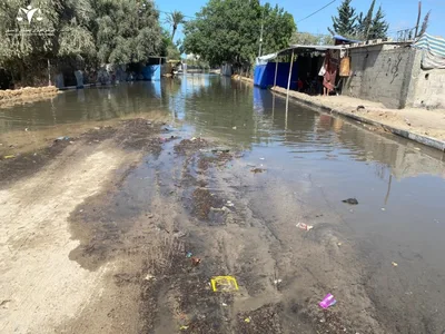 مركز الميزان يحذر من كارثة صحية وبيئية جراء انهيار البنية التحتية في غزة