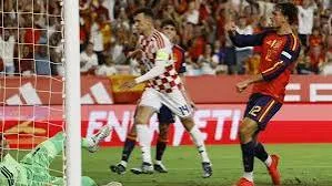  إسبانيا تقلب تأخرها وتفوز على كرواتيا 2-1 في دوري الأمم الأوروبية
