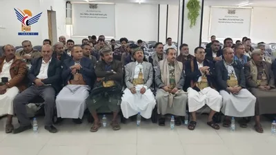 فعالية لعدد من المكاتب التنفيذية بمحافظة صنعاء بذكرى الشهيد