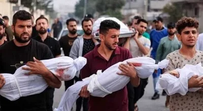 استشهاد ثلاثة فلسطينيين في قصف العدو الإسرائيلي شمال شرق خان يونس