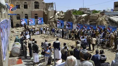 وقفة بمديرية التحرير بأمانة العاصمة بالذكرى الأولى لجريمة العدوان الإسرائيلي بحي التحرير   