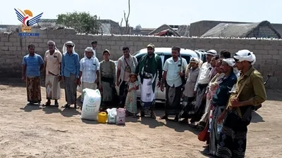زيارات لأسر الشهداء في مديرية المنيرة بالحديدة