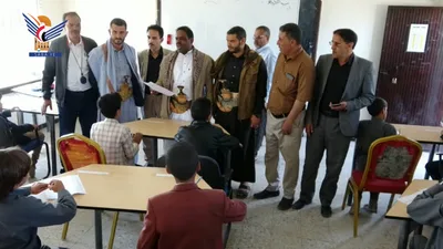 تدشين اختبارات النقل للفصل الدراسي الأول بمدارس محافظة ذمار
