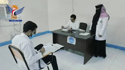 مجلس الاختصاصات الطبية بالحديدة يجري امتحان الزمالة