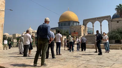 مستوطنون يقتحمون المسجد الأقصى بحماية قوات العدو الإسرائيلي