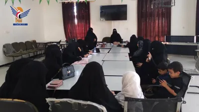 بدء دورة تدريبية في مجال التطريز بحجة