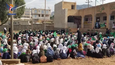 فعالية ومعرض صور ومسير طلابي بمدارس مديرية الطويلة