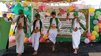 أمسية وفعالية بمديرية السخنة في الحديدة بذكرى المولد النبوي